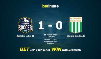 Zaglebie Lubin II vs Olimpia Grudziadz Prediction, Odds & Betting Tips 03/15/2025