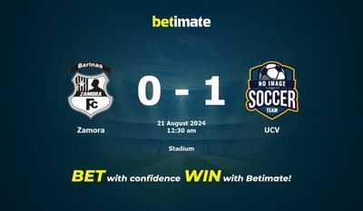 Zamora vs UCV Prediction, Odds & Betting Tips 08/21/2024