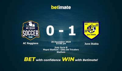 Predicción, cuotas y consejos de apuestas AC Reggiana vs Juve Stabia 26/12/2024