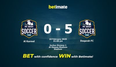 Predicción, cuotas y consejos de apuestas Al Karmel vs Doqarah FC 10/02/2025