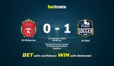 Predicción, probabilidades y consejos de apuestas Al-Muharraq vs Al Hidd 13/02/2024