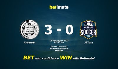 Predicción, probabilidades y consejos de apuestas Al-Sareeh vs Al Tora 14/11/2023
