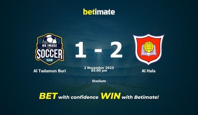 Predicción, probabilidades y consejos de apuestas Al Tadamun Buri vs Al Hala 02/11/2023
