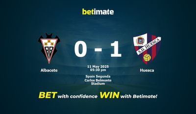 Pronóstico, cuotas y pronósticos del Albacete vs. Huesca (11/05/2025)