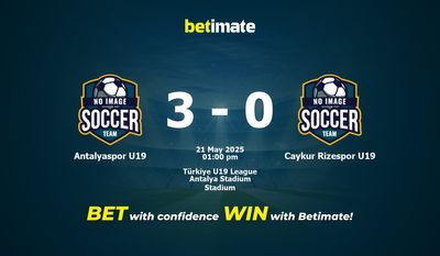 Predicciones, cuotas y consejos de apuestas de Antalyaspor U19 vs Caykur Rizespor U19 21/05/2025