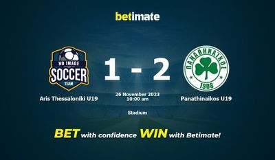 Predicciones, cuotas y consejos de apuestas de Aris Tesalónica U19 vs Panathinaikos U19 26/11/2023