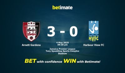 Pronóstico, cuotas y consejos de apuestas para Arnett Gardens vs. Harbour View FC (05/04/2025)