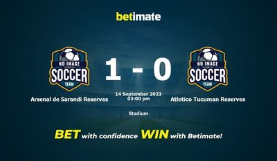 Predicción, cuotas y consejos de apuestas de Arsenal de Sarandí Reserves vs Atlético Tucumán Reserves 14/09/2023