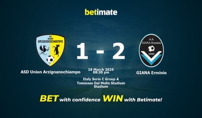 ASD Unión Arzignanochiampo vs. GIANA Erminio: Pronóstico, cuotas y consejos de apuestas (16/03/2025)