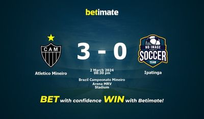 Predicción, cuotas y consejos de apuestas Atlético Mineiro vs Ipatinga 02/03/2024