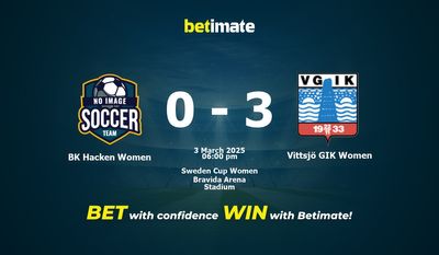 Predicción, probabilidades y consejos de apuestas BK Hacken Women vs Vittsjö GIK Women 03/03/2025