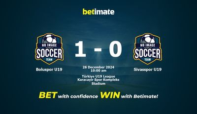 Pronóstico, probabilidades y consejos de apuestas para Boluspor U19 vs Sivasspor U19 26/12/2024