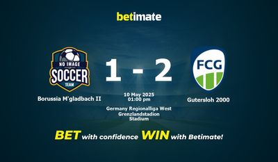 Borussia M'gladbach II vs. Gutersloh 2000: Pronóstico, cuotas y consejos de apuestas (10/05/2025)