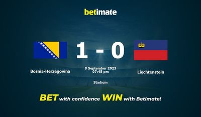 Predicción, cuotas y consejos de apuestas Bosnia-Herzegovina vs Liechtenstein 08/09/2023