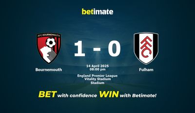 Pronóstico, cuotas y consejos de apuestas del Bournemouth vs. Fulham (14/04/2025)