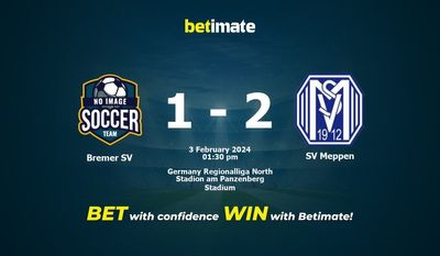 Predicción, cuotas y consejos de apuestas Bremer SV vs SV Meppen 03/02/2024
