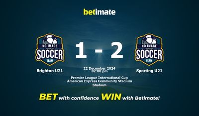 Pronóstico, probabilidades y consejos de apuestas Brighton U21 vs Sporting U21 22/12/2024