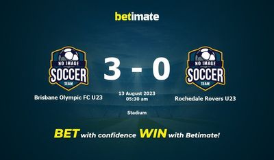 Pronóstico Brisbane Olympic FC U23 vs Rochedale Rovers U23 13/08/2023
