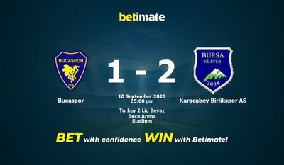 Predicción, cuotas y consejos de apuestas Bucaspor vs Karacabey Birlikspor AS 10/09/2023