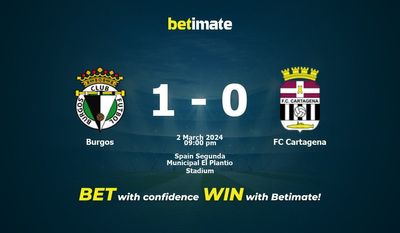 Predicción, cuotas y consejos de apuestas Burgos vs FC Cartagena 02/03/2024