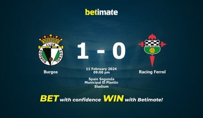 Predicción, cuotas y consejos de apuestas Burgos vs Racing Ferrol 11/02/2024