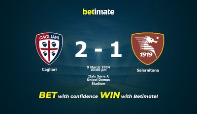 Predicción, cuotas y consejos de apuestas Cagliari vs Salernitana 09/03/2024