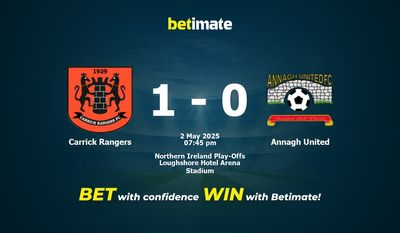 Pronóstico, cuotas y consejos de apuestas para el Carrick Rangers vs. Annagh United (05/02/2025)