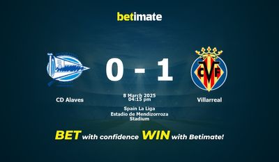 Pronóstico, cuotas y consejos de apuestas CD Alavés vs Villarreal 08/03/2025