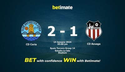 Predicción, cuotas y consejos de apuestas CD Coria vs CD Azuaga 14/01/2024