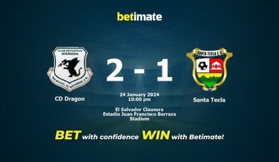 Predicción, cuotas y consejos de apuestas CD Dragón vs Santa Tecla 24/01/2024