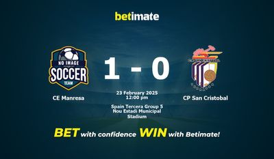 Pronóstico, cuotas y consejos de apuestas CE Manresa vs CP San Cristobal 23/02/2025