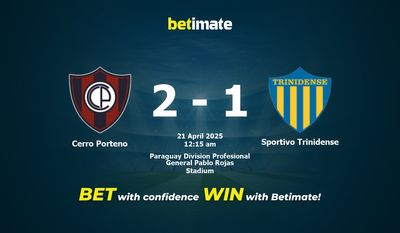 Predicciones, cuotas y consejos de apuestas de Cerro Porteño vs Sportivo Trinidense 20/04/2025