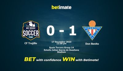 CF Trujillo vs Don Benito Predicción, probabilidades y pronóstico Consejos de apuestas 17/12/2023