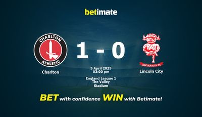 Predicción, cuotas y pronósticos de apuestas para Charlton vs. Lincoln City (05/04/2025)