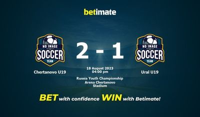 Predicción, cuotas y pronósticos para Chertanovo U19 vs Ural U19 18/08/2023