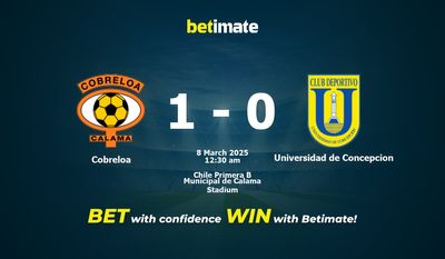 Predicción, cuotas y consejos de apuestas Cobreloa vs Universidad de Concepción 07/03/2025