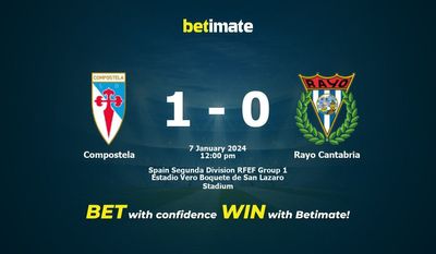 Predicción, cuotas y consejos de apuestas Compostela vs Rayo Cantabria 07/01/2024