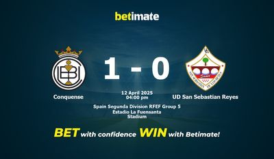 Pronóstico, cuotas y consejos de apuestas del Conquense vs. UD San Sebastián Reyes (12/04/2025)