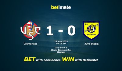 Predicción, cuotas y consejos de apuestas de Cremonese vs Juve Stabia 25/05/2025