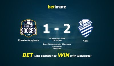 Predicciones, cuotas y consejos de apuestas de Cruzeiro Arapiraca vs CSA 24/01/2024