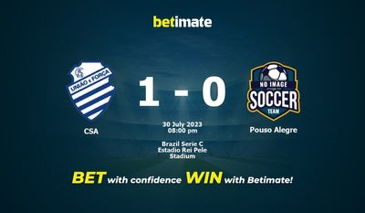 CSA vs Pouso Alegre Pronósticos, Cuotas y Consejos de Apuestas 30/07/2023