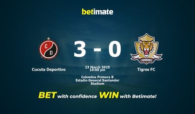 Predicción, cuotas y consejos de apuestas de Cúcuta Deportivo vs Tigres FC 23/03/2025