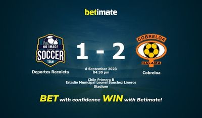 Predicción, probabilidades y consejos de apuestas Deportes Recoleta vs Cobreloa 08/09/2023