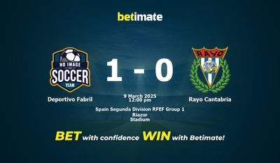 Predicción, cuotas y consejos de apuestas Deportivo Fabril vs Rayo Cantabria 09/03/2025