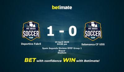 Predicción, cuotas y consejos de apuestas Deportivo Fabril vs Salamanca CF UDS 19/04/2025