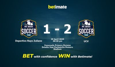 Predicción, cuotas y consejos de apuestas Deportivo Rayo Zuliano vs UCV 20/04/2025