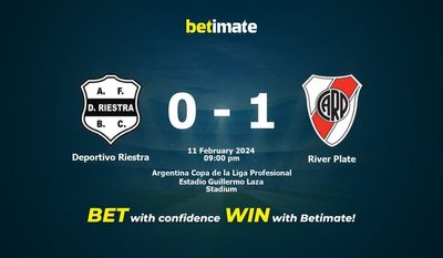 Predicción, cuotas y consejos de apuestas Deportivo Riestra vs River Plate 11/02/2024