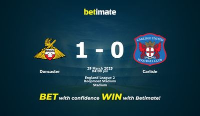 Pronóstico, cuotas y consejos de apuestas del Doncaster vs. Carlisle (29/03/2025)
