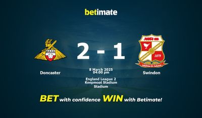 Pronóstico, probabilidades y consejos de apuestas para el partido Doncaster vs Swindon 08/03/2025