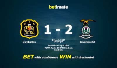 Dumbarton vs Inverness CT Predicción, probabilidades y consejos de apuestas 08/03/2025